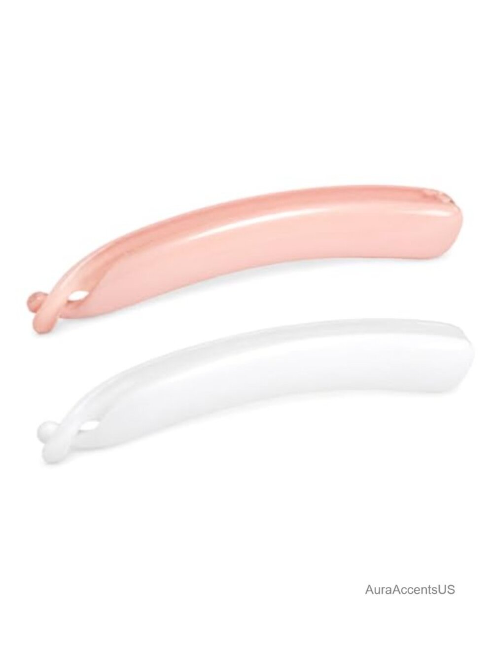 French Banana Hair Clip Set Cellulose Acetate Ponytail Hair Accessory